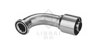 90°  SAE 法蘭 3000 PSI